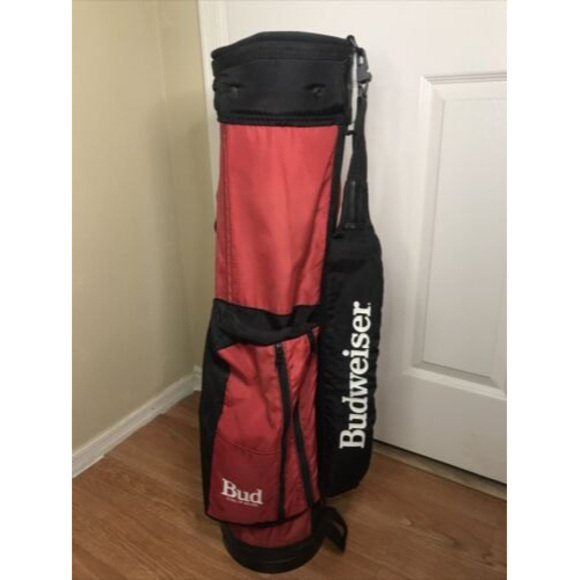 Budweiser Bags Vintage Budweiser King Of Beers Golf Bag W Carry
